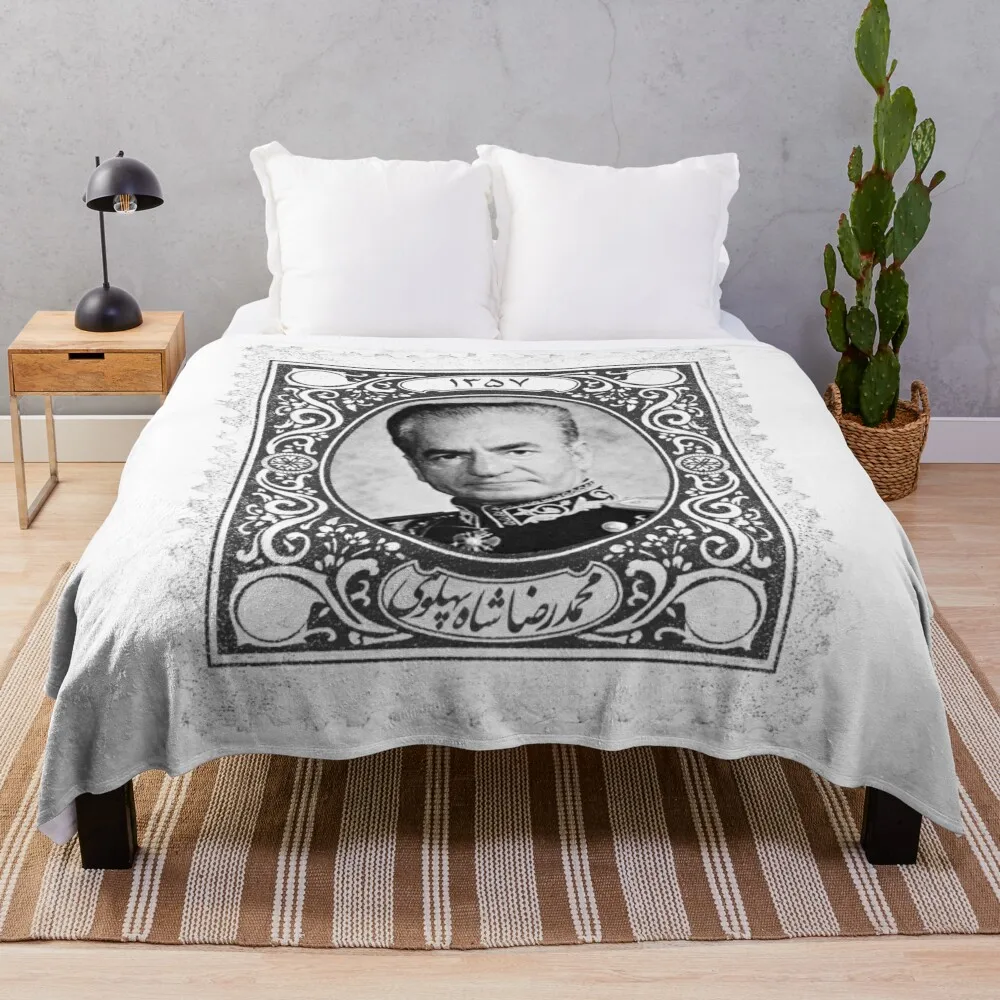 

Stamp Shah Throw Blanket Hairy Beach warm winter Thin Blankets