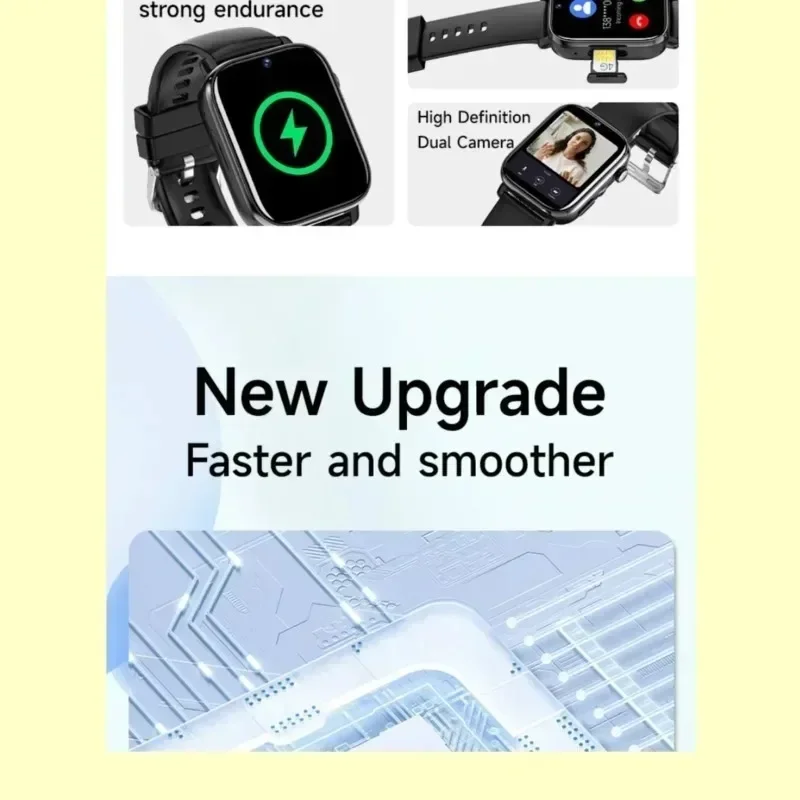 4G/5G شبكة كاملة بطاقة SIM Smartwatch I1 مع كاميرا HD واي فاي NFC GPS وعرة جوجل بلاي سبورت أندرويد الرجال النساء Smartwatch #3