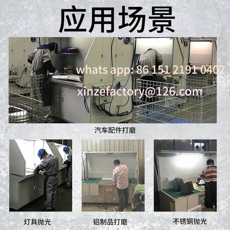 Be suitable for industrial dust castings tiled pulse grinding polishing explosion-proof grinding dust removal table customizable