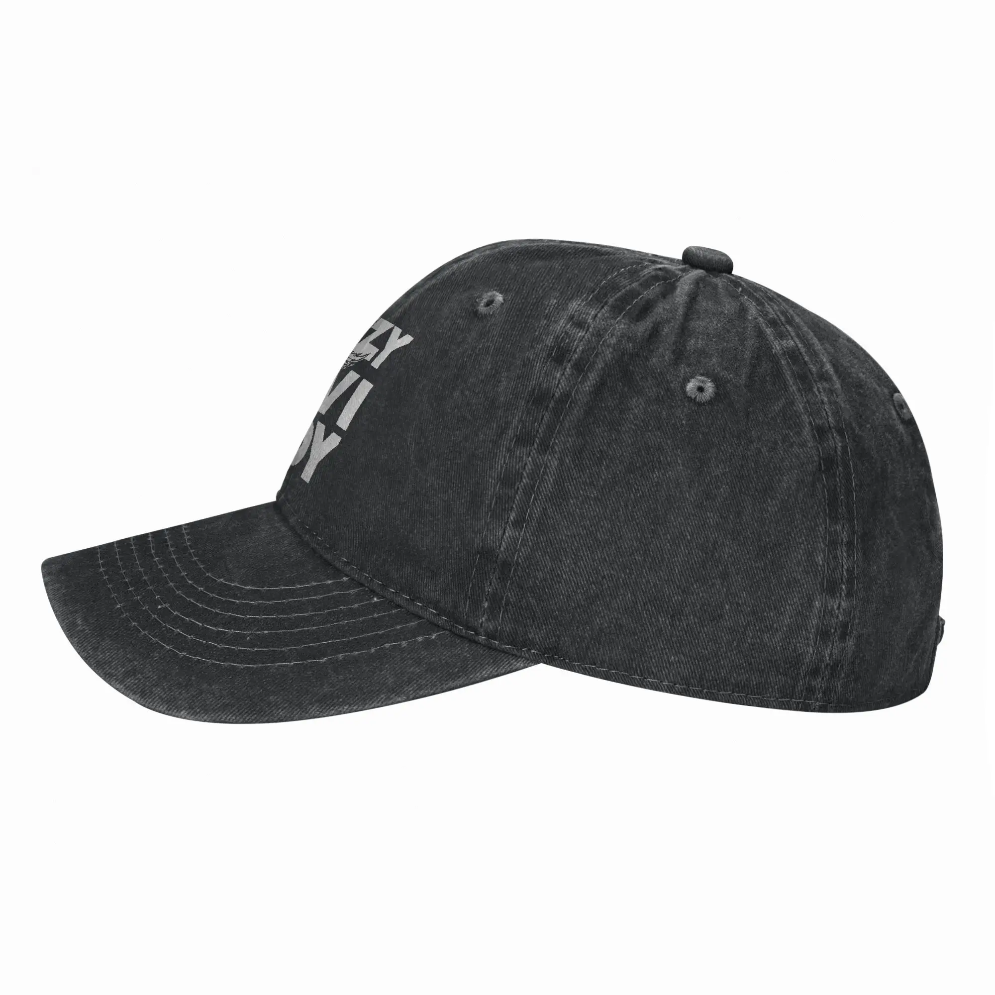 Retro Crazy Bons Jovis Lady Wanted Dead or Alive  Baseball Caps Distressed Washed Snapback Cap  Outdoor Adjustable Hat