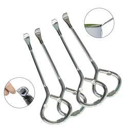 1Pcs Alloy Steel Portable Paint Bucket Jar Can Opener Simple Multifunctional Metal Soda Beer Bottle Gripper Openers
