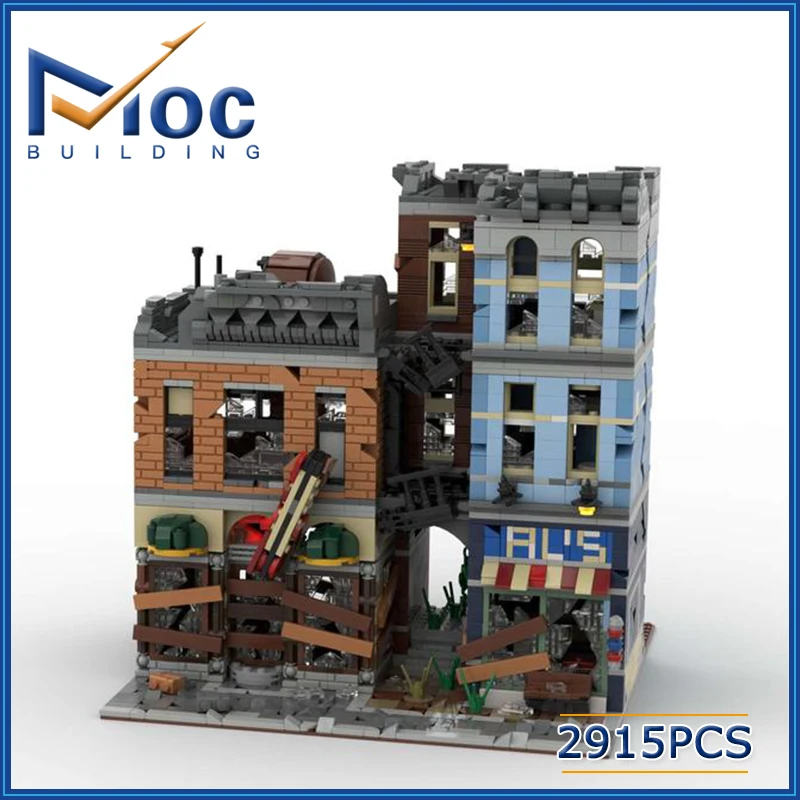 

2915P UCS Detective's Office Building Block Assembly Bricks DIY Model Toy Architecture Collection For Collector MOC-73392 10246