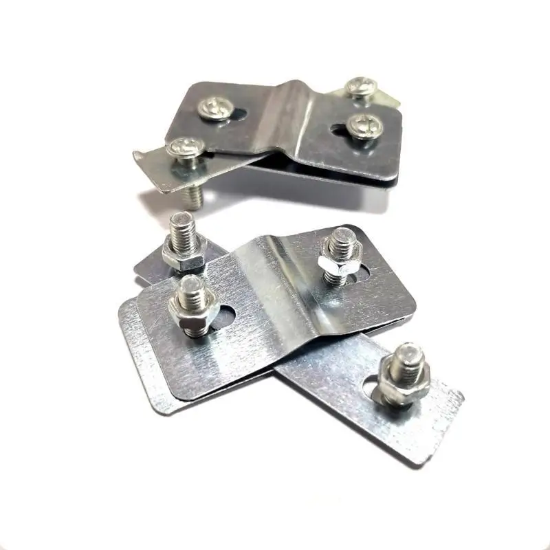 Piastra Supporto Cesta Bici Stabile in Ferro - close-up view