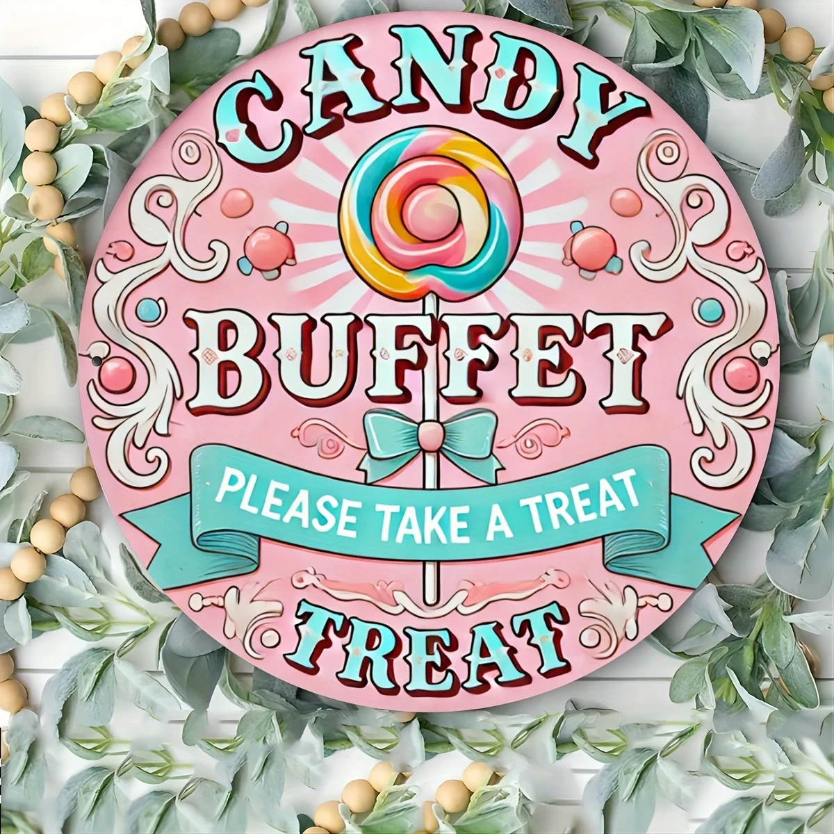 2D جولة خشبية الغذاء الحلوى الشواء البيرة لافتة مطعم باروتور حديقة الديكور نزهة الديكور صور الدعائم الهدايا