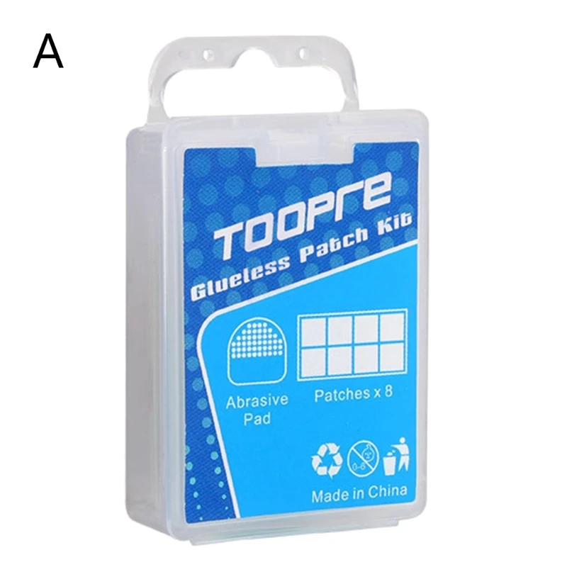 Bicycles Cycling Tire Repair Tool Inner Tube Patches Tyre Fillers Glue-Free Patches with Levers and Tire Repair File