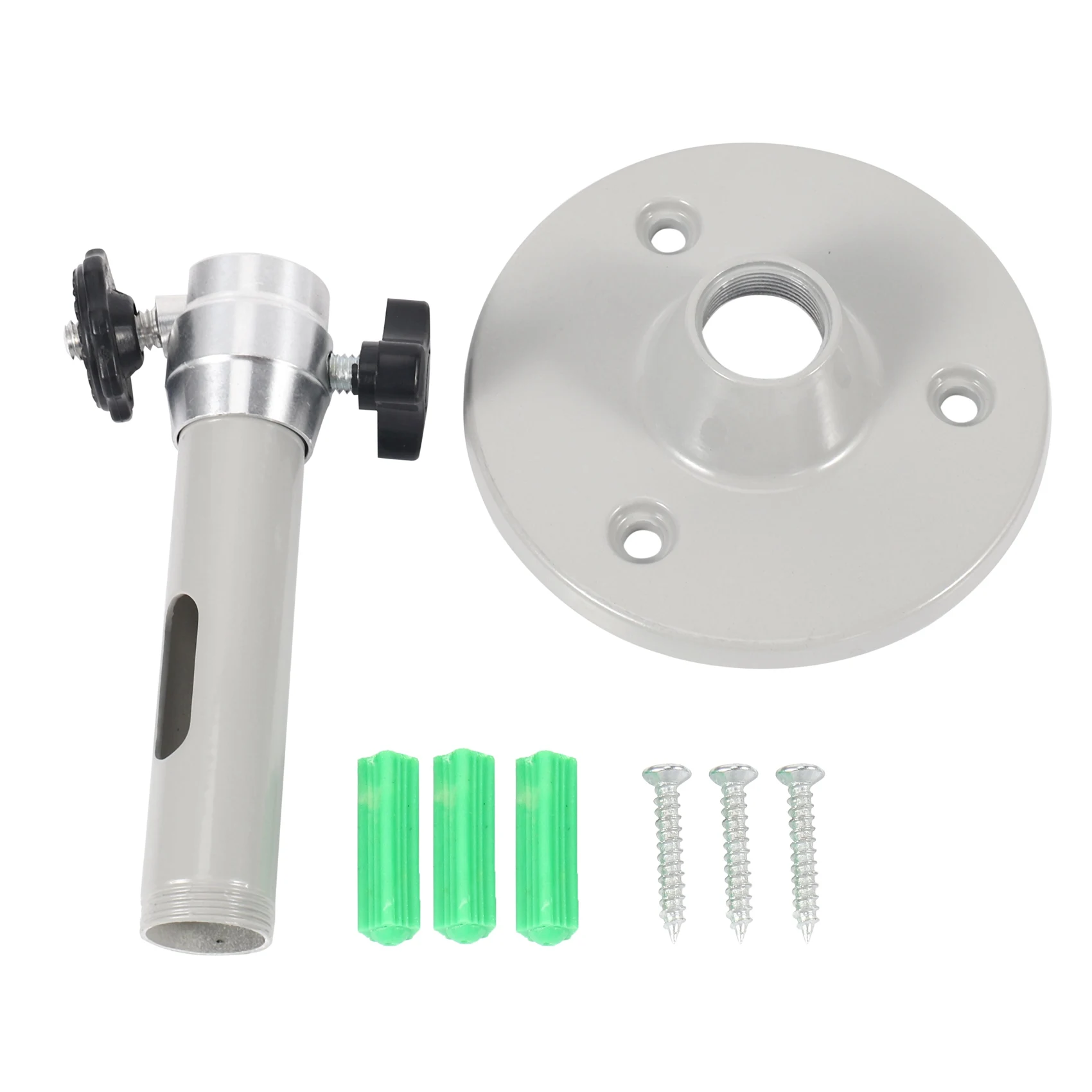 B48A 13.5Cm Universal Aluminum Projector Bracket For Projector For Ceiling Or Wall 5 Kg Capacity For Camera Or Mini Projector