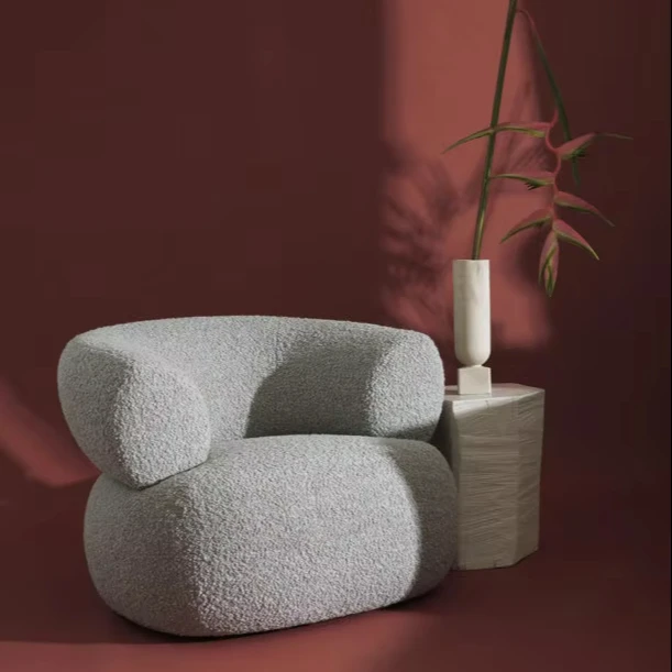Leisure Style Living Room Chairs  Lounge Chair Teddy Chairs Single Seater Sofa for Home Furniture