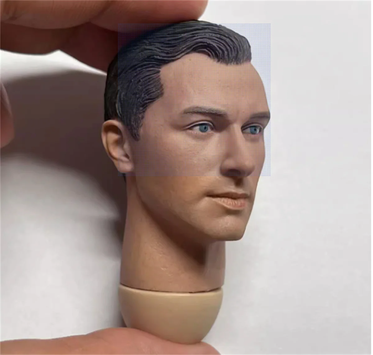 1/6 military soldier Drummer of the honor guard Head Carving Male  Head Sculpt PVC Male    Fit 12'' Action Figure Body customize