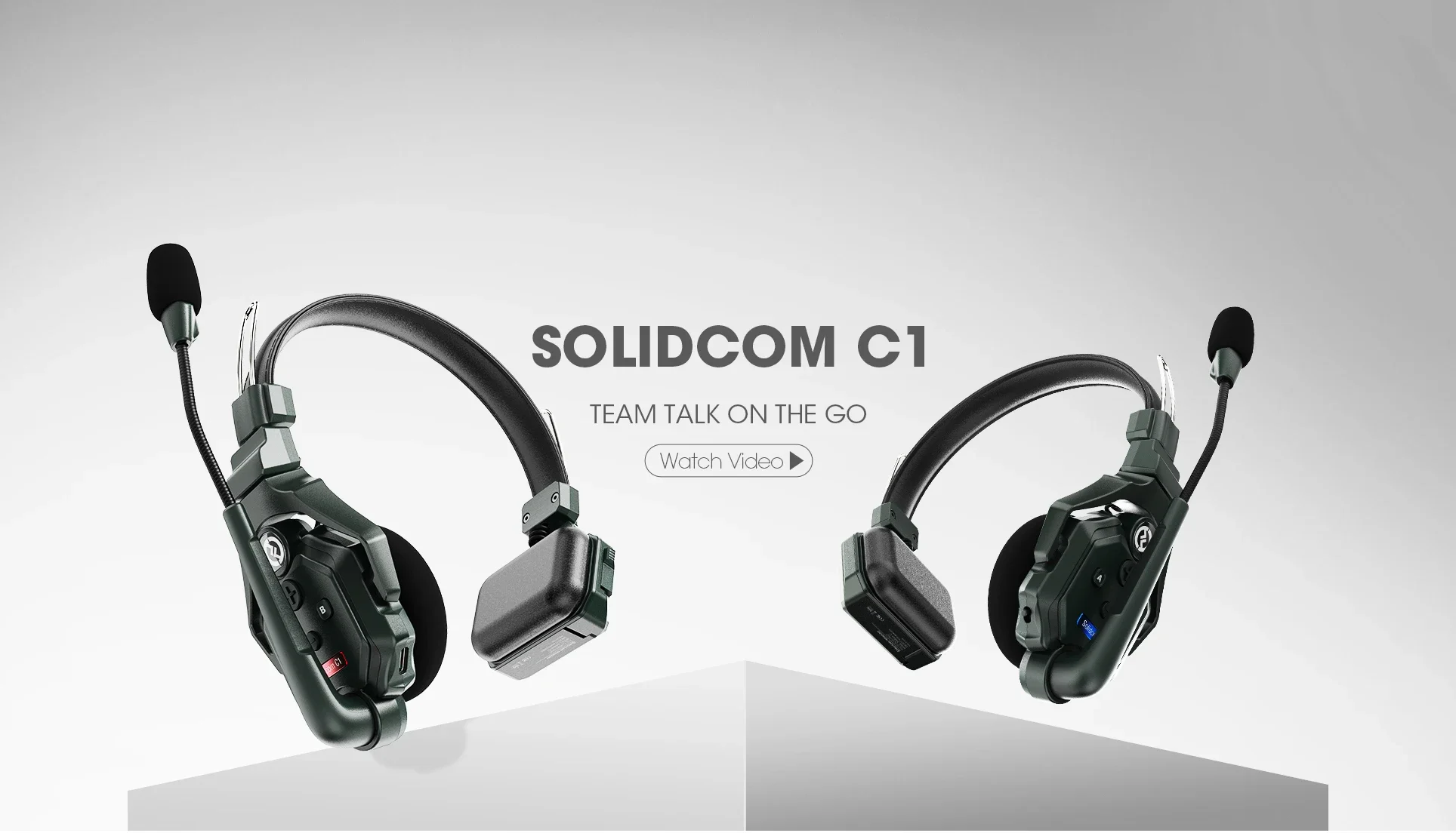 Camera Accessories Hollyland Solidcom C1 Wireless Intercom Communication Headset Headphone Microphone