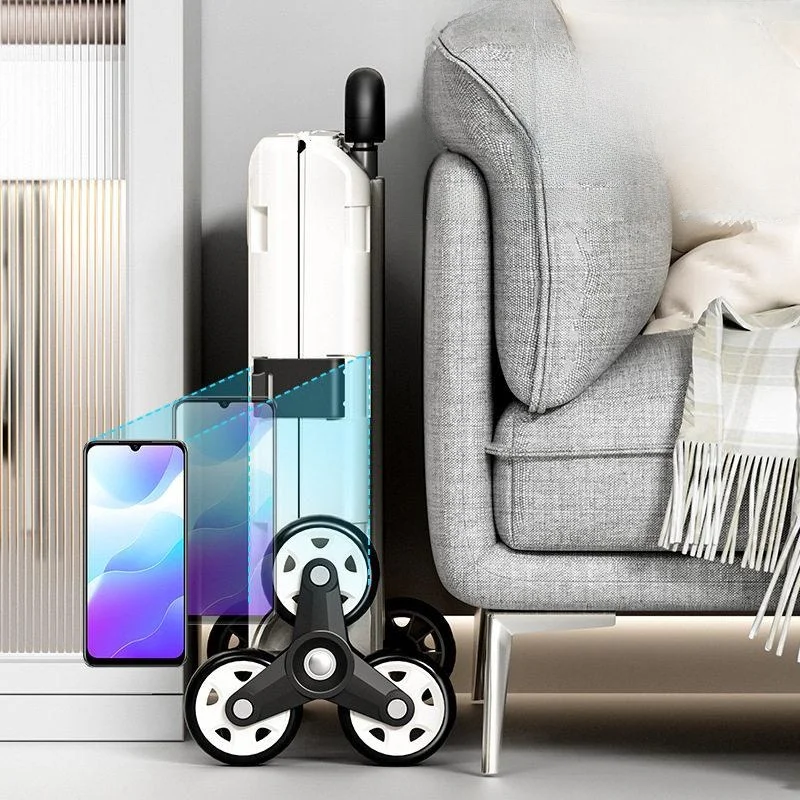portable-hand-pulled-shopping-cart-vegetable-buying-car-camping-stall-car-stainless-steel-body-foldable-handle-features