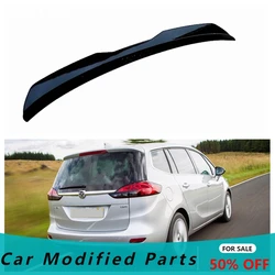 Rear Roof Lip Spoiler For Opel Vauxhall Zafira 2012-2018 Window Gloss Black ABS Plastic Hatchback Car Trunk Wing