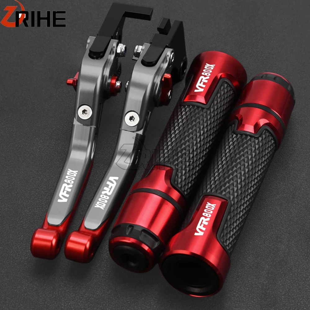 

Adjustable Brake Clutch Lever Motorcycle Handbar Grips FOR HONDA VFR800X Crossrunner VFR 800 VFR800 X 2015 2016 2017 2018 2019