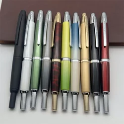 New Limited Edition Gradient Color ! Jinhao 10 Retractable Press Fountain Pen EF/F Nib with Ink Converter Writing Gift Pen
