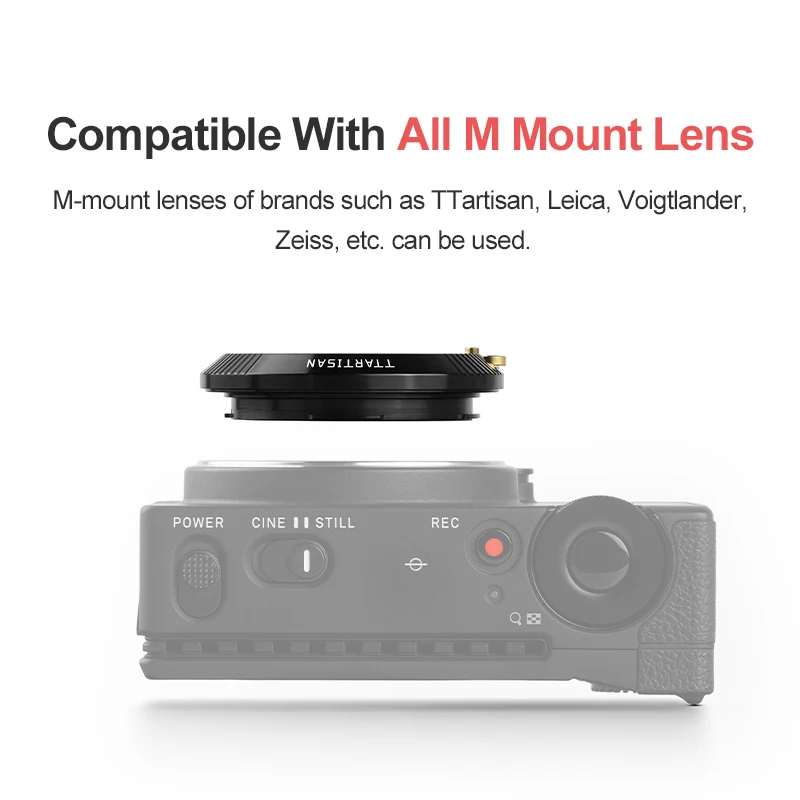 TTArtisan LM-L เลนส์อะแดปเตอร์แปลงอะแดปเตอร์แหวนสําหรับ Leica M Mount เลนส์ L mount กล้อง Leica L TL CL Sigma FP
