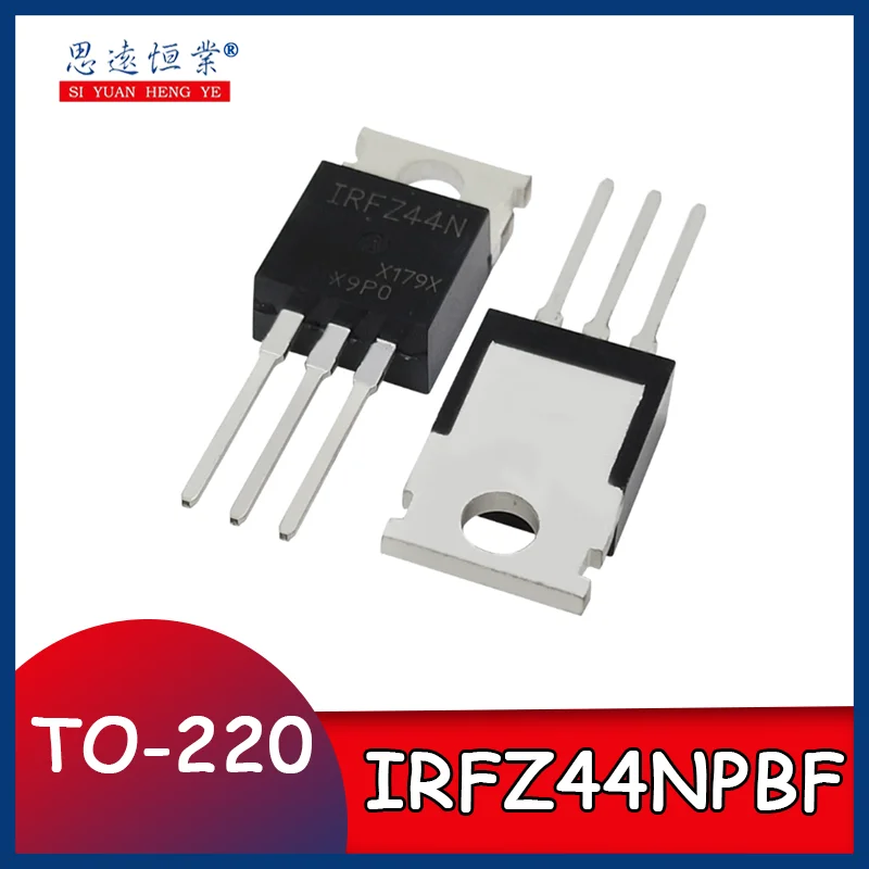 

5pcs IRFZ44NPBF original imported/domestic TO-220 MOS field-effect transistor IRFZ44N IRFZ44
