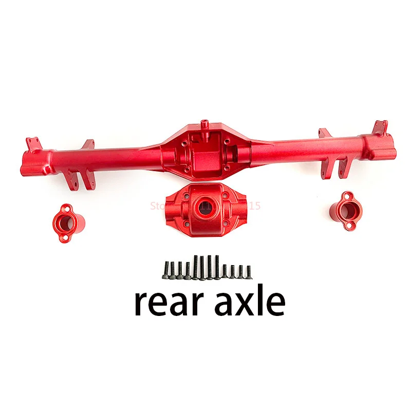 1:10 Losi Baja Ray Aggiornamento Accessori in metallo Braccio oscillante posteriore Tirante Differenziale Borsette Albero di trasmissione Servomotore Sedile