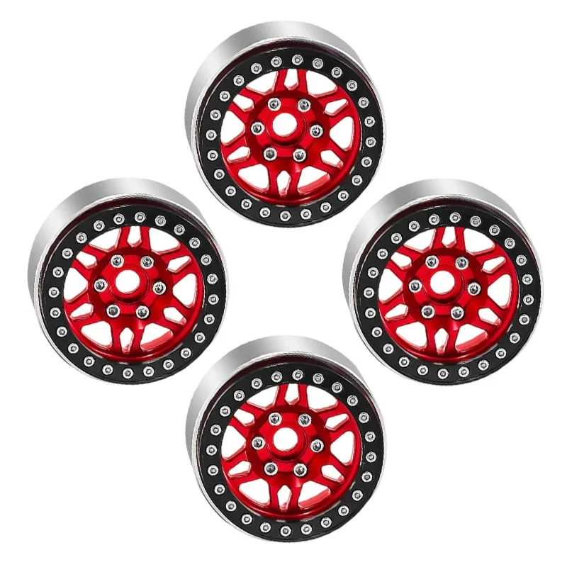 ABXE-D389 D90 90046 TRX4 SCX10 Third Generation 1/10 RC Car Upgrade Wheel Hub 4Pcs Accessories