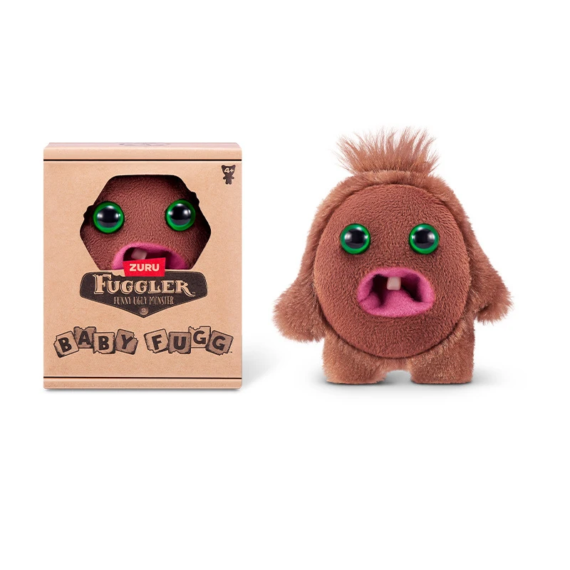 Original Fuggler Baby Fugg Series 4th Generation Mini Soft Plush Doll Teeth Monster Ugly Cute Funny Toy Chlidren Christmas Gift image 6