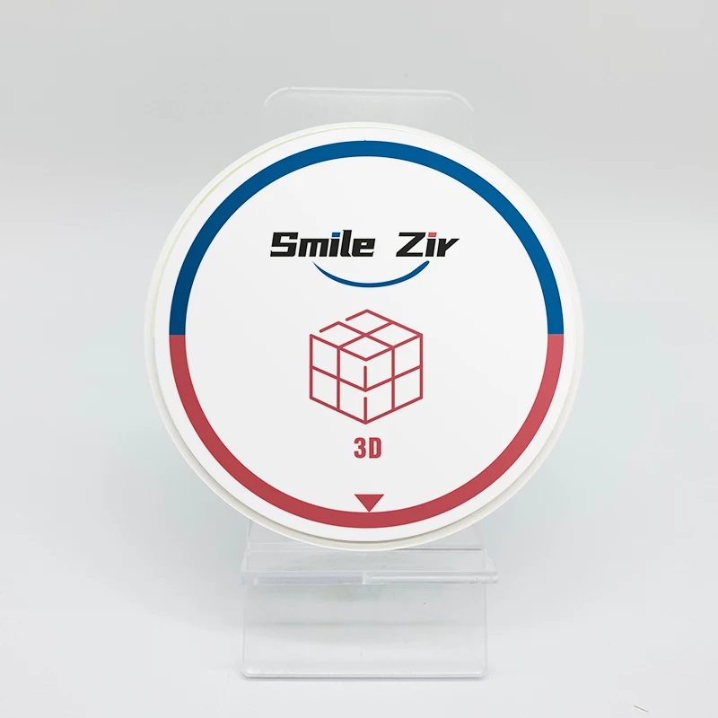 3D Zirconia Block 98/95/AG Dental CAD/CAM Disc Vita16 Shades Multilayer Ceramic Disc for Milling Crowns Bridges