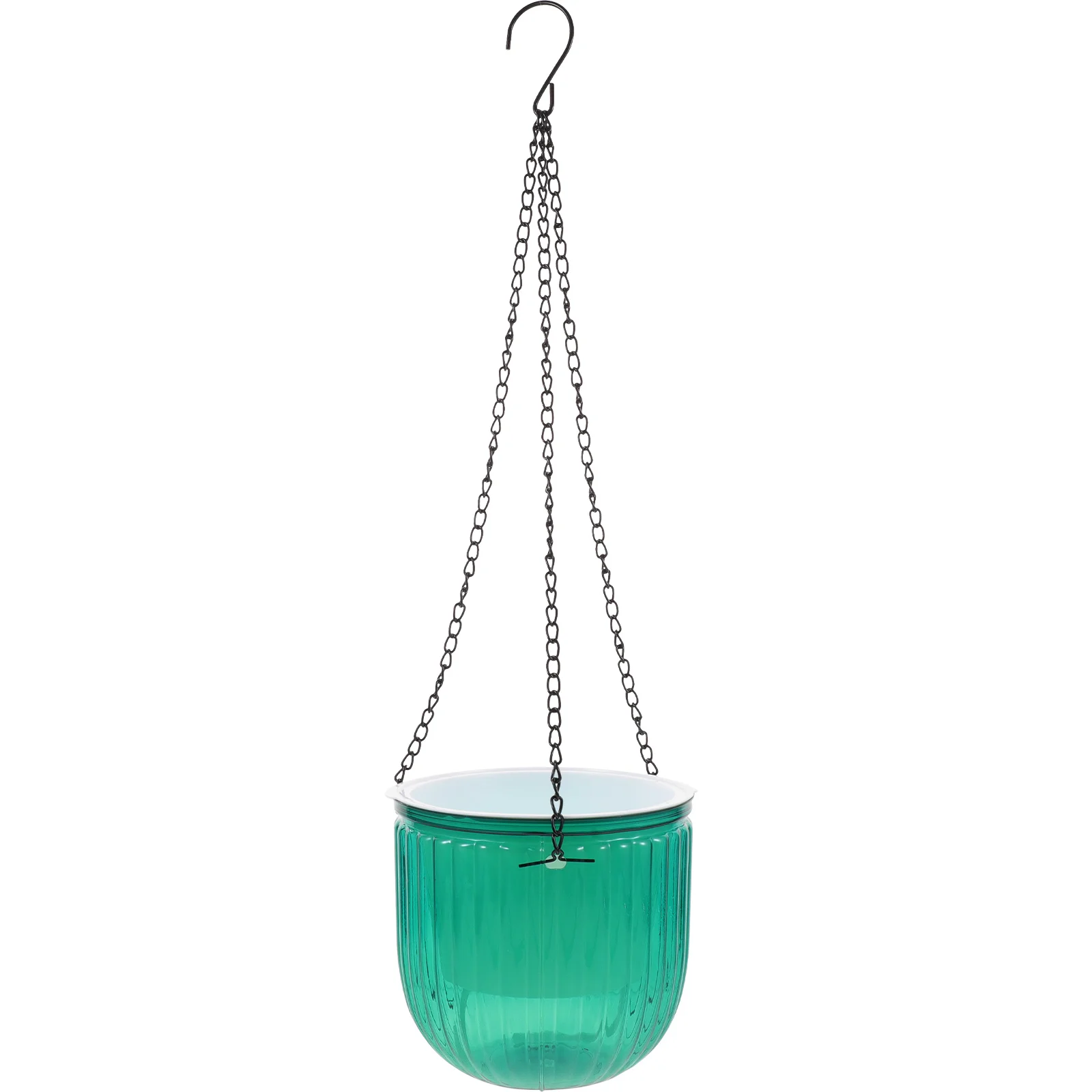 Self Watering Hanging Planter Automatic Flower Pot 12 Holes PET Material Planters Desk Succulents Vase Home Decor