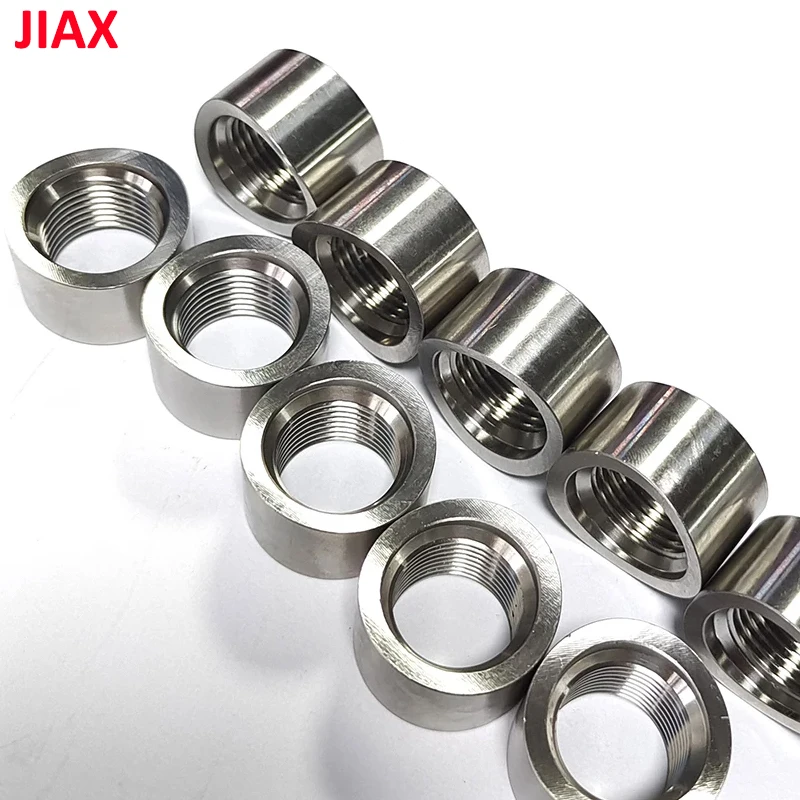 

10pcs 304 Stainless Steel O2 Sensor Bung M18x1.5 Weld On Plug