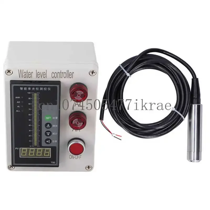 ALS-136 Liquid Level Indicator Tank Water Level Controller Instrument with Alarm AC 200V