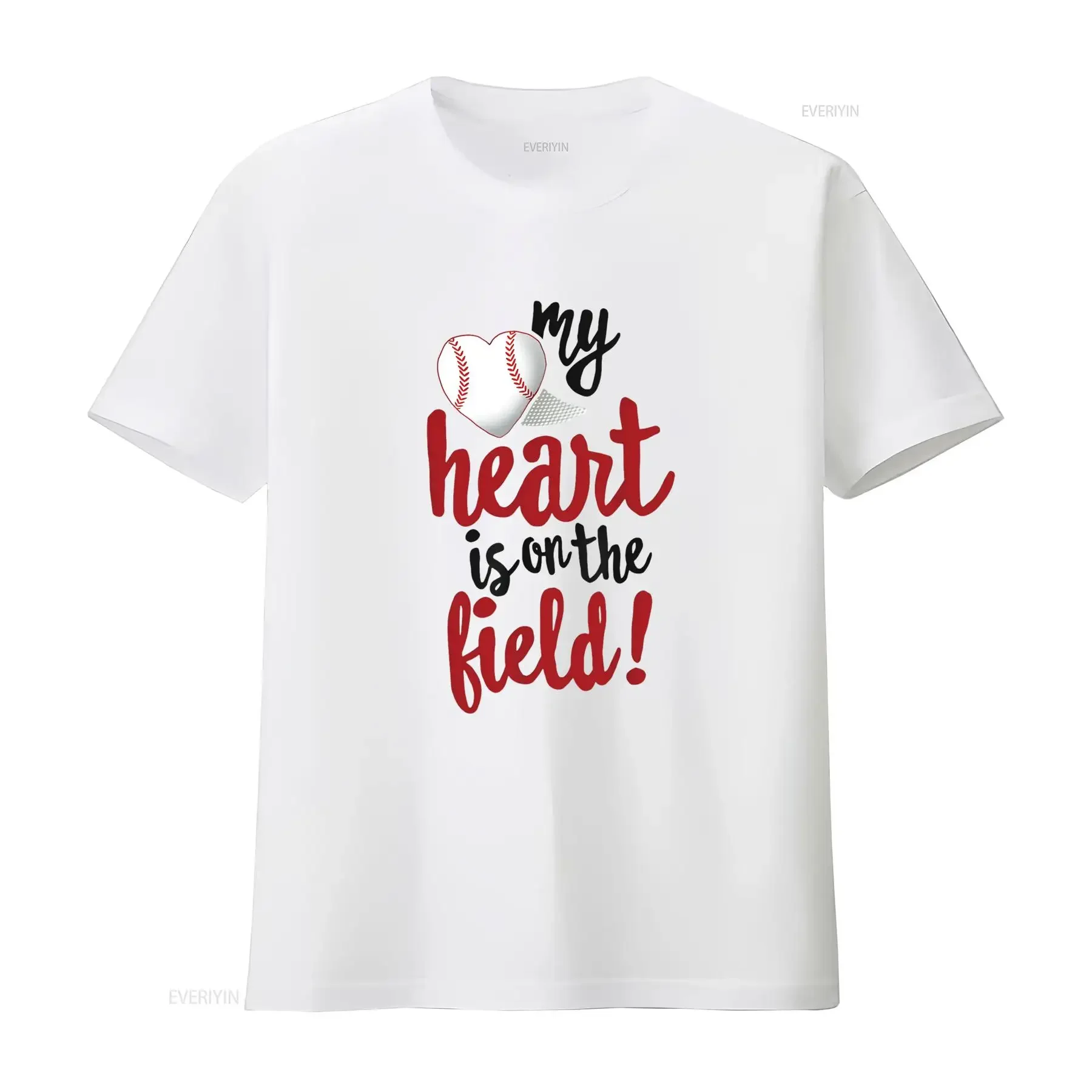 Womens My Heart Is On The Field Baseball T Shirt Ball Mom Dad vintage Washed Stretched Comfortable fashion Stylish graphic Soft
