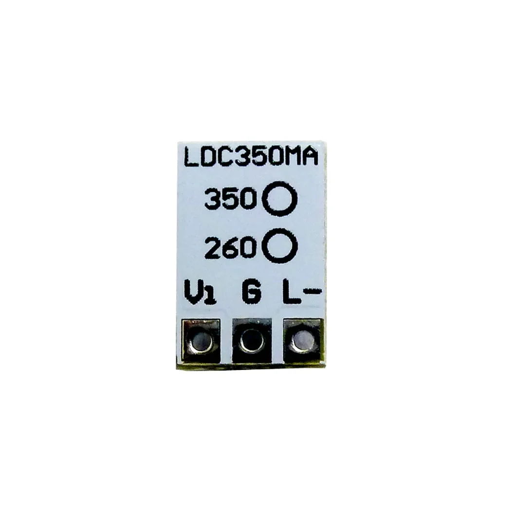 10Pcs LDC350MA Low Dropout Constant Current LED Driver 260mA 350mA Current Regulator 2.7V6-.0V LED Drive Module