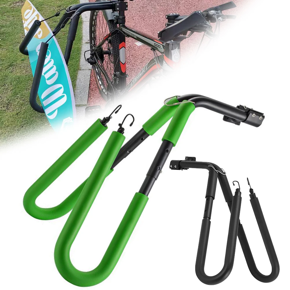 Aluminum Alloy Surfboard Rack Stabel SturdySurfing Board Carrier For Mountain Bike