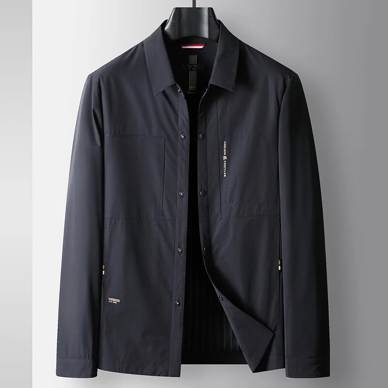 

Men's British-Style Premium Coat High-Quality Fashionable Handsome Versatile Trendy Business Casual