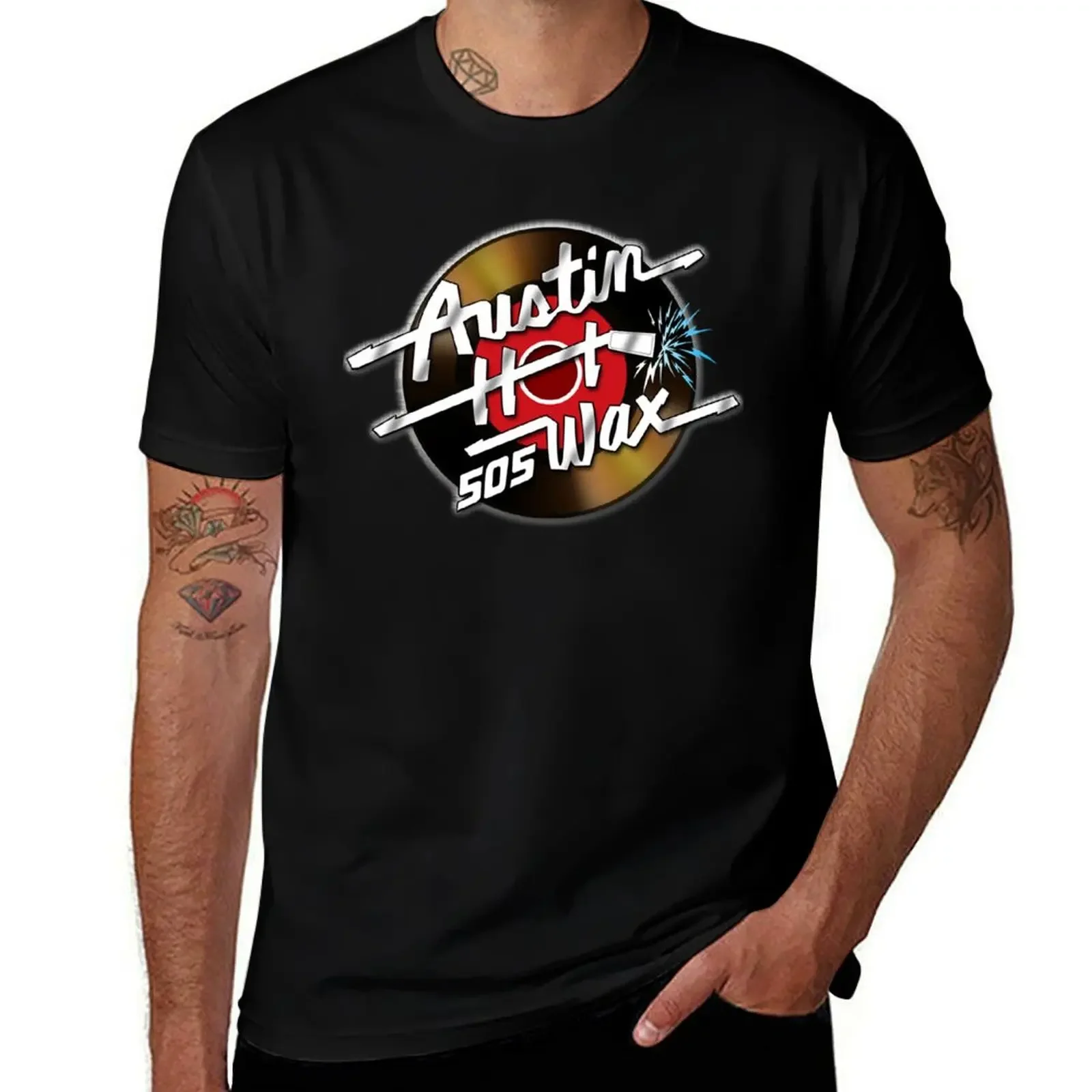 Austin Hot Wax T-Shirt T-shirts man for a boy quick drying men clothing