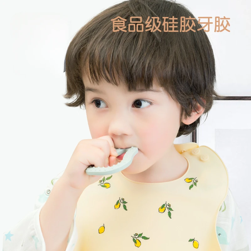 Baby Dental Glue Autumn and Winter Children's Silicone Tooth Grinding Stick Glue Cartoon Bite Glue Children's Bite Music