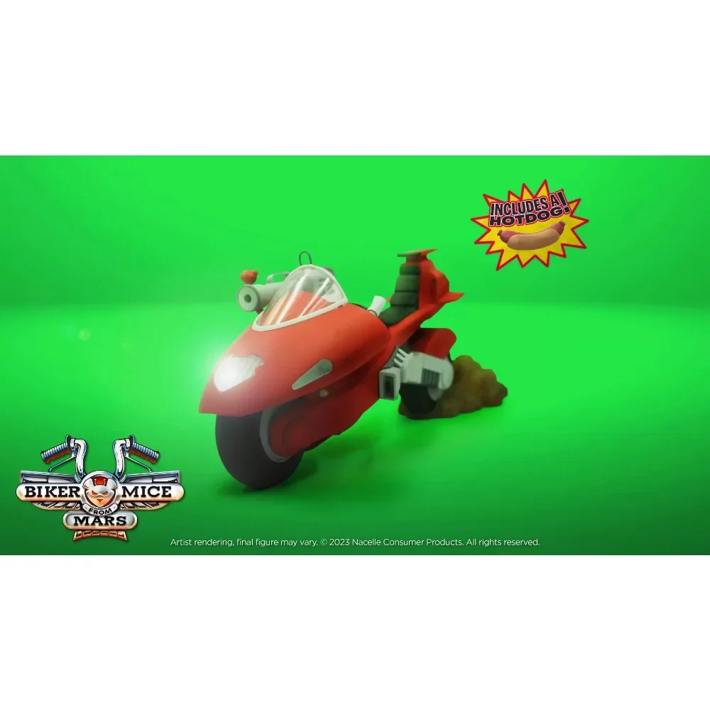 متوفر في المخزون NACELLE 1/12 بطل الرواية ثلاثة إخوة Nacelle السائق الفئران من فارس المريخ دراجة نارية الدعائم لجسم شخصيات الحركة 6in #4