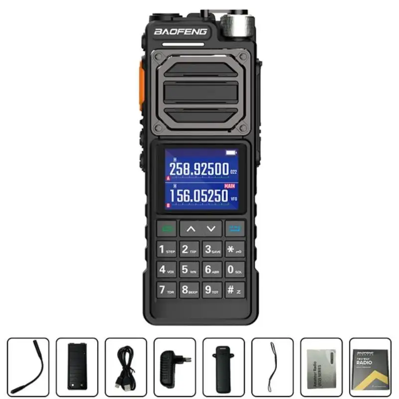 BAOFENG UV-25L Ham Radio High Powerful Tactical Walkie Talkie 50KM Four-Band Type-C 999Channel Two Way Radio BAOFENG NEW Upgrade