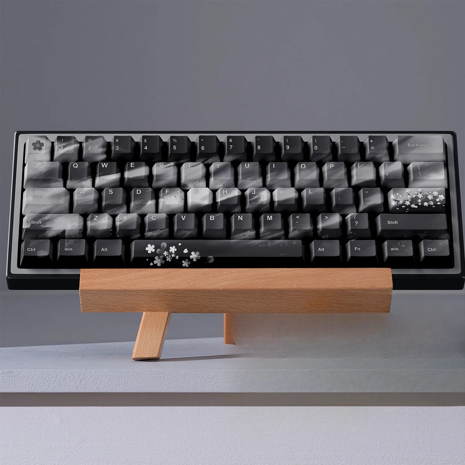 Dopamine Color Semi Saccharist Sublimation Keycaps MO Height For 61 68 75 87 108 Mechanical Keyboard Free Brush and Key Puller