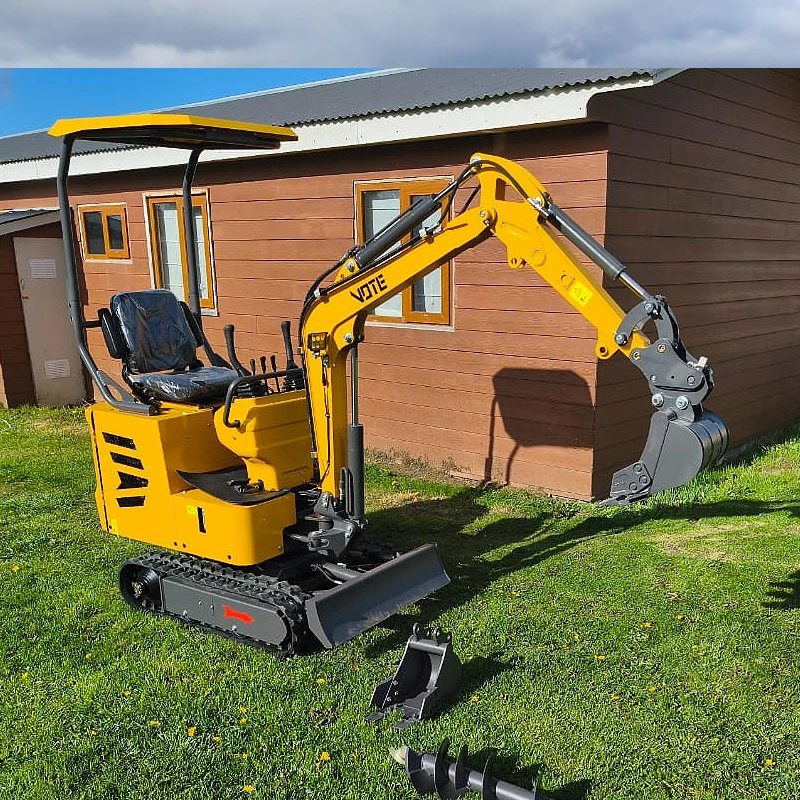 

БЕСПЛАТНАЯ ДОСТАВКА Мини-экскаватор 1 тонна 1000 кг EPA Ферма Новый гусеничный экскаватор Компактный мини-баггерный двигатель Экскаватор Цена машины