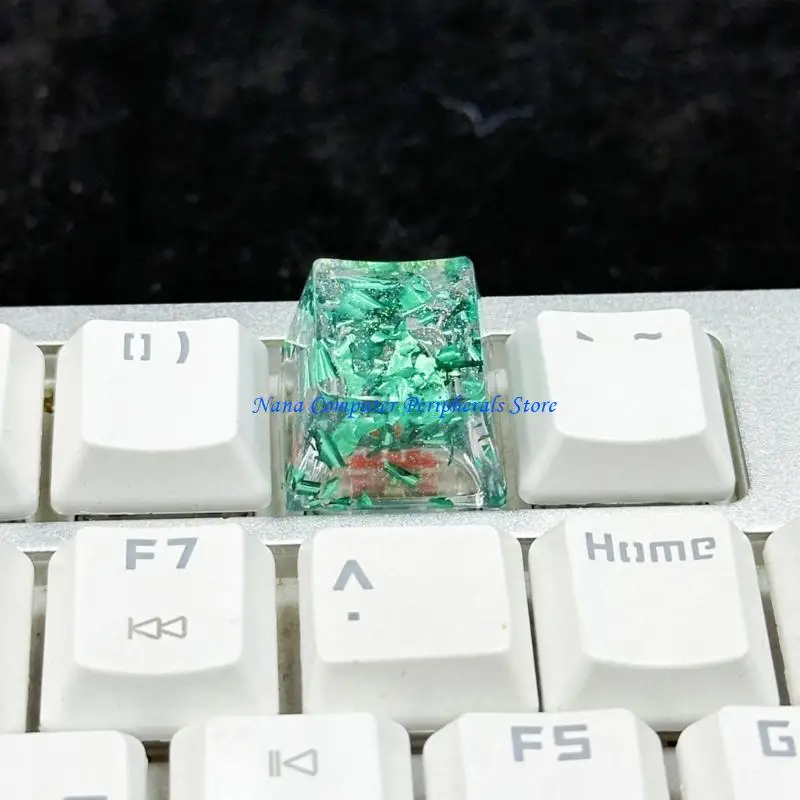 

F68C Resin Keycap OEM Profile for Mechanical Keyboards Backlights Keycap Translucently Keycap For Game Computer Keycaps 1PC