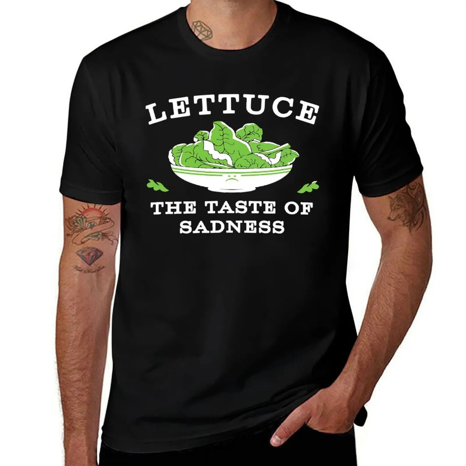 

Lettuce the taste of sadness T-Shirt graphics vintage t shirts graphic t shirts customizeds mens t shirt graphic