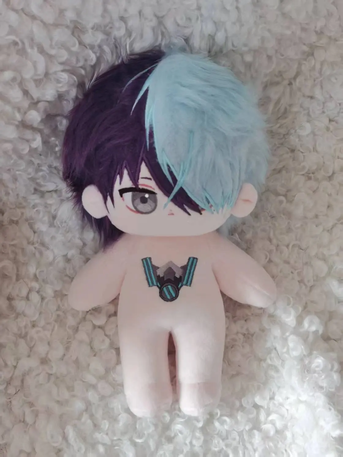 In Stock SEKAI PROJECT Game PJSK Wonderlands×Showtime Aoyagi Toya 20cm Cotton Doll Naked Mascot