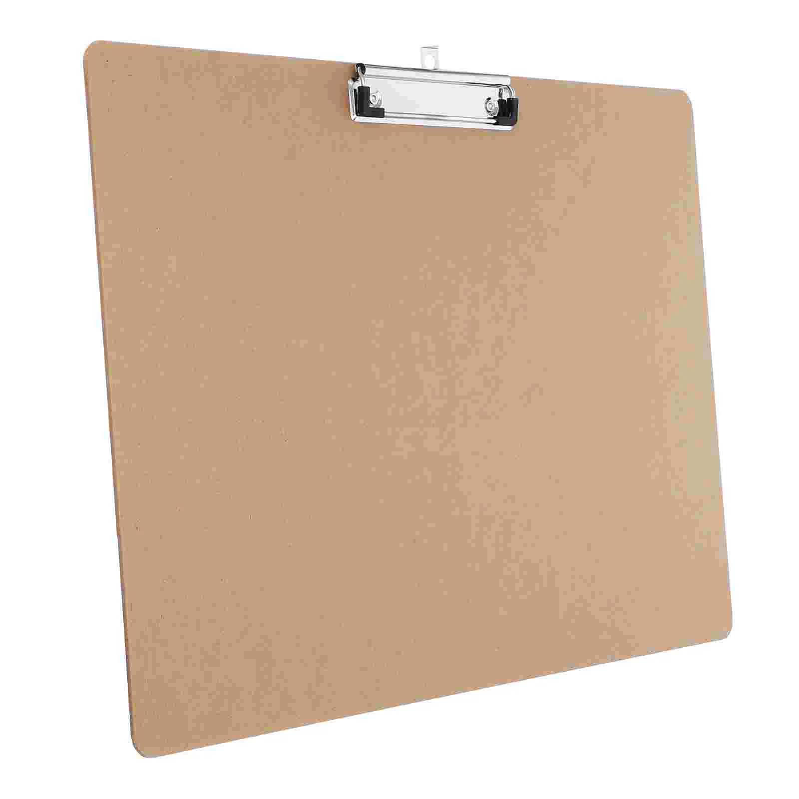 Writing Board Plywood Paper File Clip Clips A3 Office Boards Clipboard with Metal