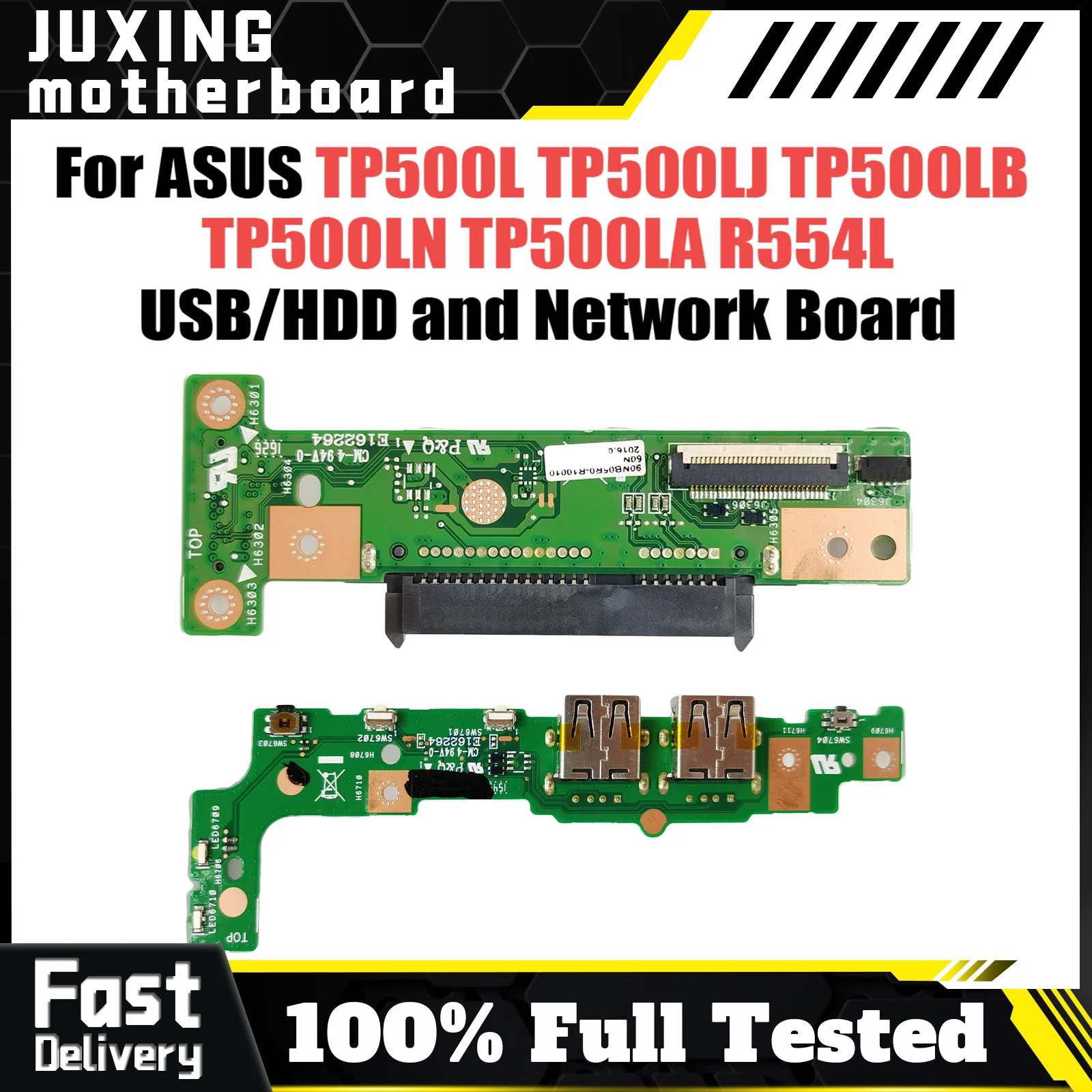 For ASUS TP500L TP500LJ TP500LB TP500LN TP500LA R554L USB/HDD Connector Board and Network board 100% Tested Fast Ship