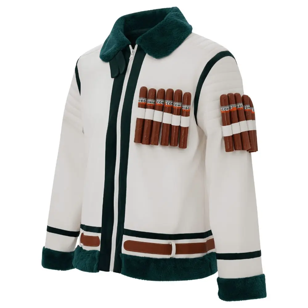 Disfraz de Cosplay de Fantasy Smoker, Chaqueta para Hombres Adultos, Trajes para Juegos de Rol, Ropa para Fiestas de Halloween y Carnaval