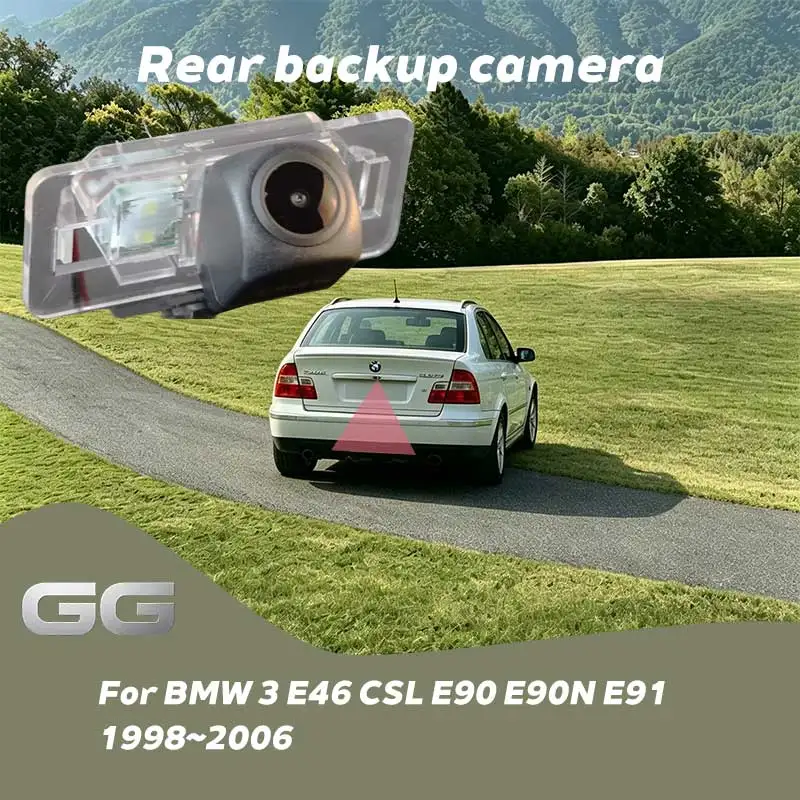 

Car Rear Camera Reverse Image CAM For BMW 3 E46 CSL E90 E90N E91 1998~2013 Night View AHD CCD WaterProof 1080 720 Back Up Camera