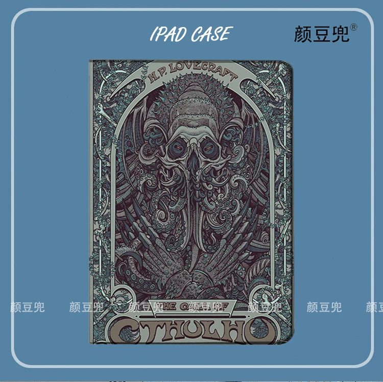 

The Call of Cthulhu Case For iPad 10.2 7th 8th Air 2 3 Mini 1 2 3 5 Case Luxury Silicone For iPad Air 4 iPad Pro 11 Case 2020