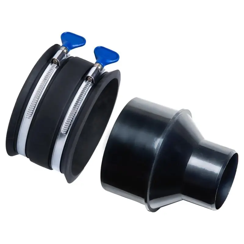 ABYN-Reducer And Flex Cuff Dust Collection Fitting For Woodworking Dust Collection Hose And Ports