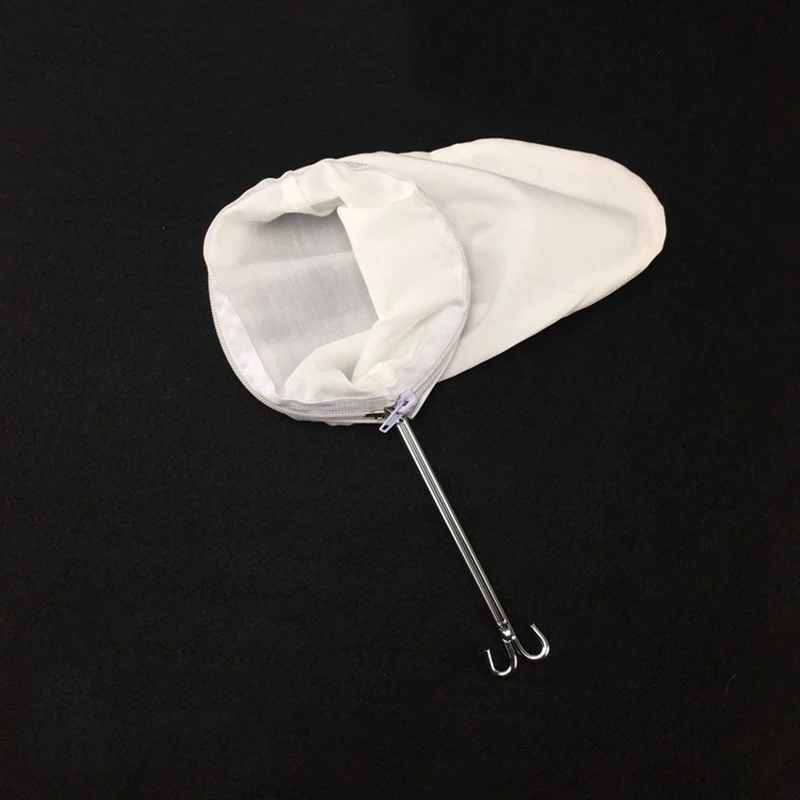 Bolsa coladora blanca de nailon para el hogar, filtro de tela para nueces, leche, café, jugos, tela de queso, herramienta de malla, almendra, útil, nuevo