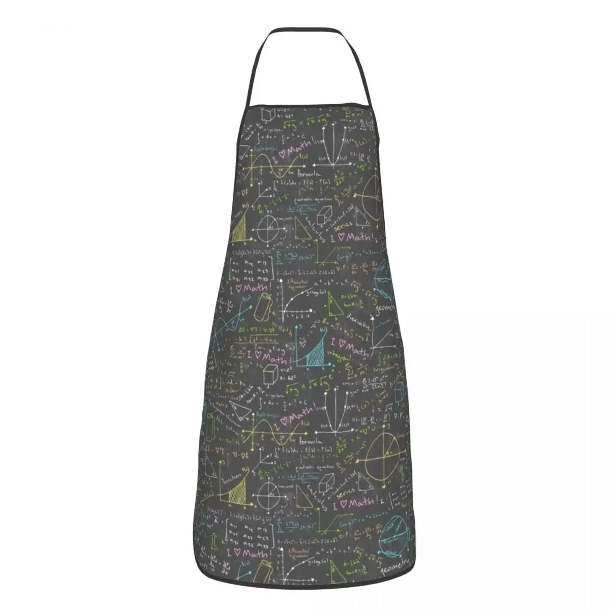 Unisex Math Lessons Kitchen Chef Cooking Baking Apron Women Men Science Mathematics Geek Teacher Tablier Cuisine for Gardening