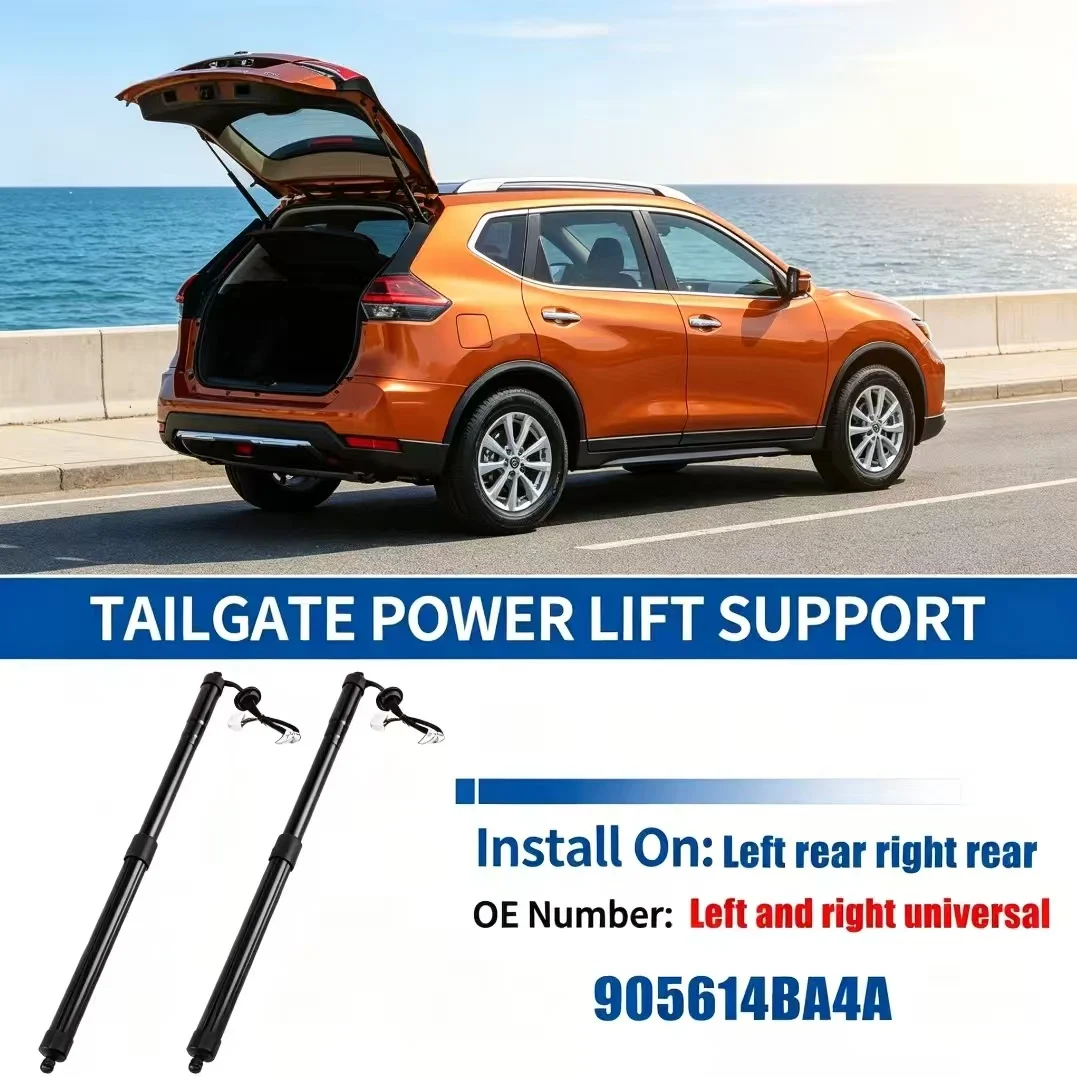 Амортизаторы багажника 905614BA4A для Nissan Rogue J11 T32 2014-2019 годов выпуска, газовые пружины, опорные стойки 905614BA4A