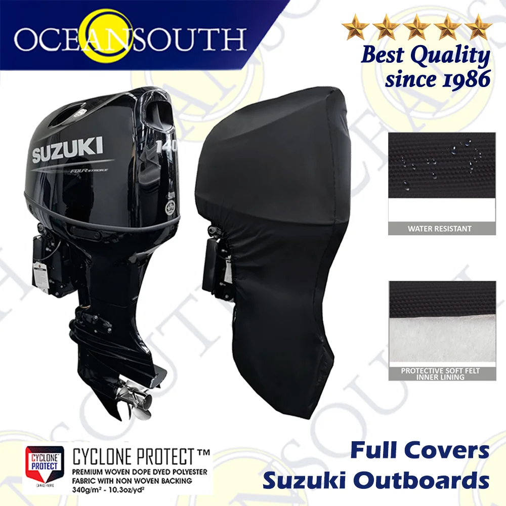 Oceansouth Covers for SuzukiMotor Outboards Engine DF115BG,DF140BG-4 CYL 2.0L(2021-)