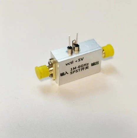 1M-6GHz SPST RF Switch Single Pole Single Throw Switch RF Modulator Signal On-off Control